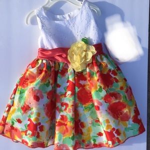 YOUNGLAND BABY GIRLS 2T DRESS PARTY SUMMER
